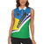 Personalised Guadeloupe Women Sleeveless Polo Shirt Gwadloup Simple Style