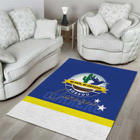 Curacao Area Rug Pais Korsou Coat of Arms