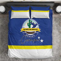 Curacao Bedding Set Pais Korsou Coat of Arms