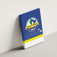 Curacao Canvas Wall Art Pais Korsou Coat of Arms