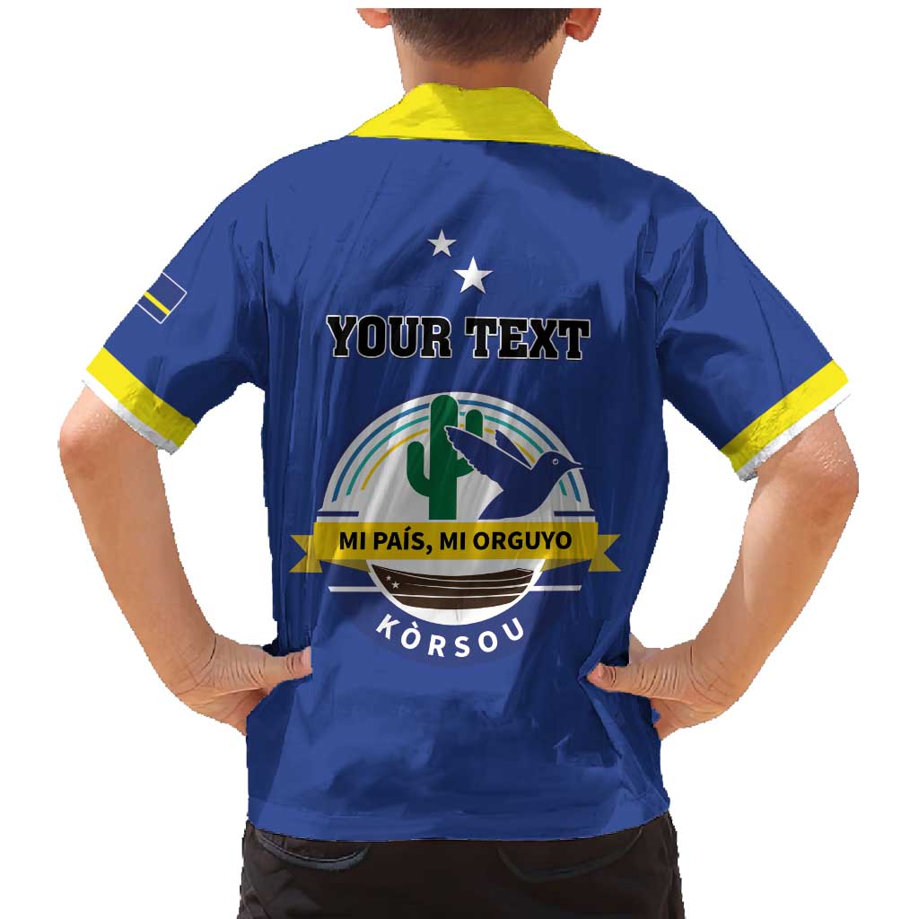 Personalised Curacao Family Matching Mermaid Dress and Hawaiian Shirt Pais Korsou Coat of Arms