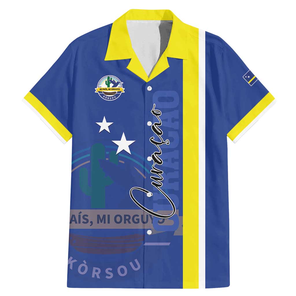 Personalised Curacao Family Matching Mermaid Dress and Hawaiian Shirt Pais Korsou Coat of Arms