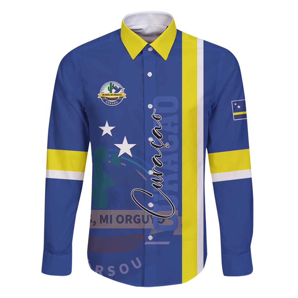 Personalised Curacao Family Matching Mermaid Dress and Hawaiian Shirt Pais Korsou Coat of Arms