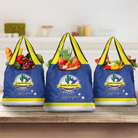Curacao Grocery Bag Pais Korsou Coat of Arms