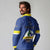 Personalised Curacao Long Sleeve Polo Shirt Pais Korsou Coat of Arms