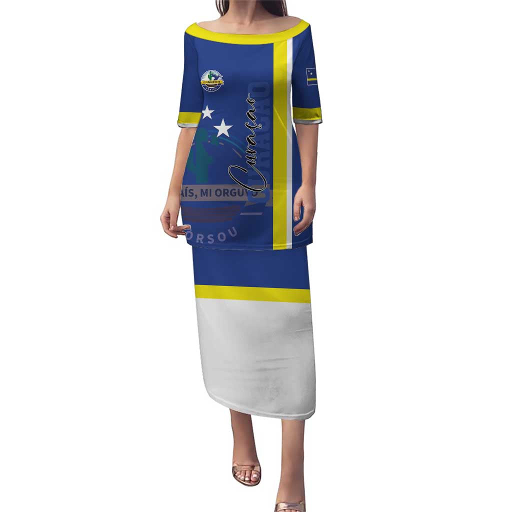 Personalised Curacao Puletasi Pais Korsou Coat of Arms