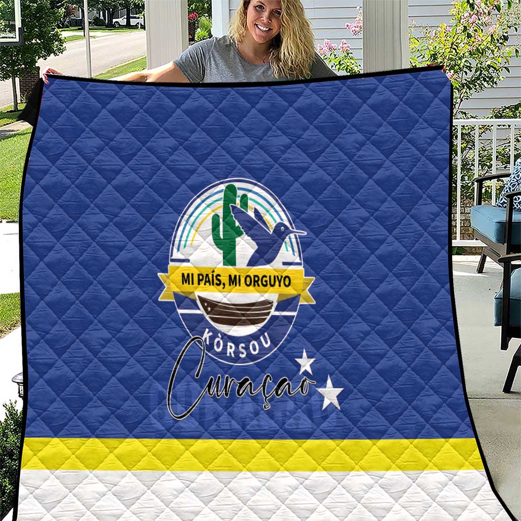 Curacao Quilt Pais Korsou Coat of Arms