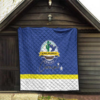 Curacao Quilt Pais Korsou Coat of Arms