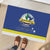 Curacao Rubber Doormat Pais Korsou Coat of Arms