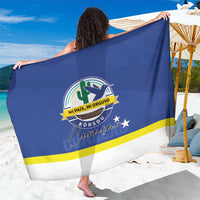 Curacao Sarong Pais Korsou Coat of Arms