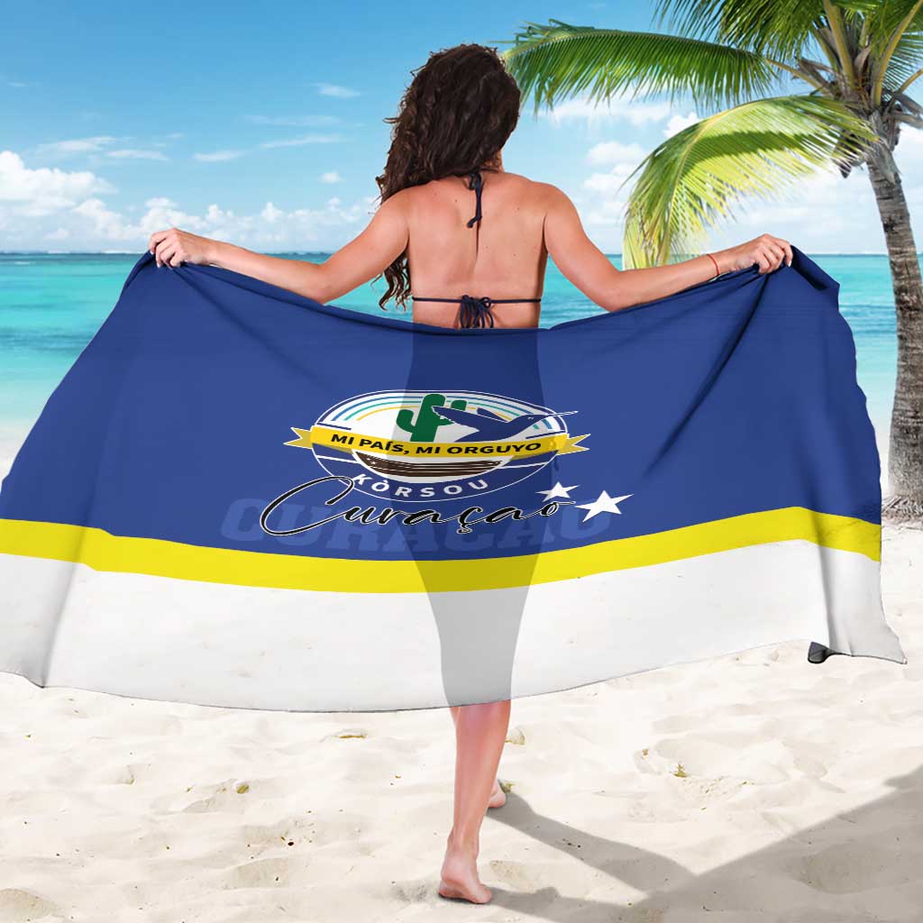 Curacao Sarong Pais Korsou Coat of Arms