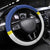 Curacao Steering Wheel Cover Pais Korsou Coat of Arms