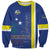 Personalised Curacao Sweatshirt Pais Korsou Coat of Arms