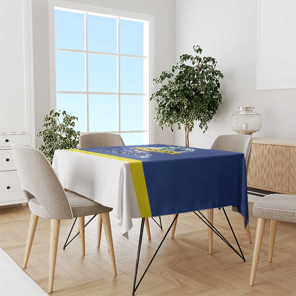 Curacao Tablecloth Pais Korsou Coat of Arms