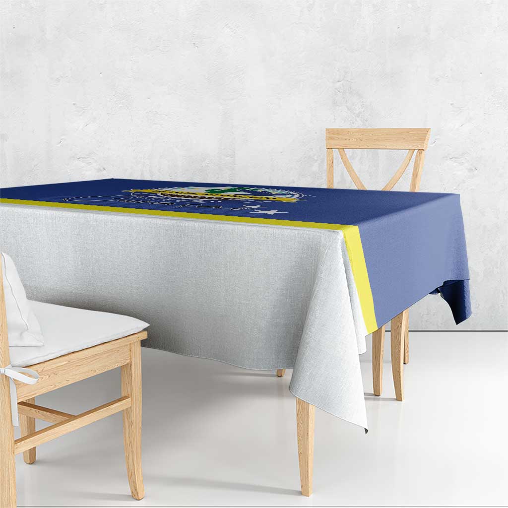 Curacao Tablecloth Pais Korsou Coat of Arms