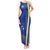 Personalised Curacao Tank Maxi Dress Pais Korsou Coat of Arms