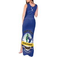 Personalised Curacao Tank Maxi Dress Pais Korsou Coat of Arms