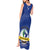 Personalised Curacao Tank Maxi Dress Pais Korsou Coat of Arms
