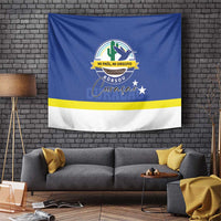 Curacao Tapestry Pais Korsou Coat of Arms