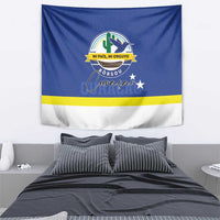 Curacao Tapestry Pais Korsou Coat of Arms