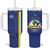 Personalised Curacao Tumbler With Handle Pais Korsou Coat of Arms