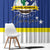 Curacao Window Curtain Pais Korsou Coat of Arms