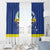 Curacao Window Curtain Pais Korsou Coat of Arms