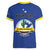 Personalised Curacao Women V-Neck T-Shirt Pais Korsou Coat of Arms