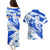 Israel Independence Day Couples Matching Puletasi and Hawaiian Shirt Hoopoe Bird With Magen David - Wonder Print Shop