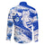 Israel Independence Day Family Matching Off Shoulder Long Sleeve Dress and Hawaiian Shirt Hoopoe Bird With Magen David - Wonder Print Shop