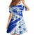 Israel Independence Day Family Matching Off Shoulder Maxi Dress and Hawaiian Shirt Hoopoe Bird With Magen David - Wonder Print Shop