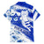 Israel Independence Day Family Matching Off Shoulder Maxi Dress and Hawaiian Shirt Hoopoe Bird With Magen David - Wonder Print Shop