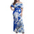 Israel Independence Day Family Matching Off Shoulder Maxi Dress and Hawaiian Shirt Hoopoe Bird With Magen David - Wonder Print Shop