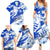 Israel Independence Day Family Matching Summer Maxi Dress and Hawaiian Shirt Hoopoe Bird With Magen David - Wonder Print Shop