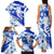 Israel Independence Day Family Matching Tank Maxi Dress and Hawaiian Shirt Hoopoe Bird With Magen David - Wonder Print Shop