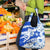 Israel Independence Day Grocery Bag Hoopoe Bird With Magen David