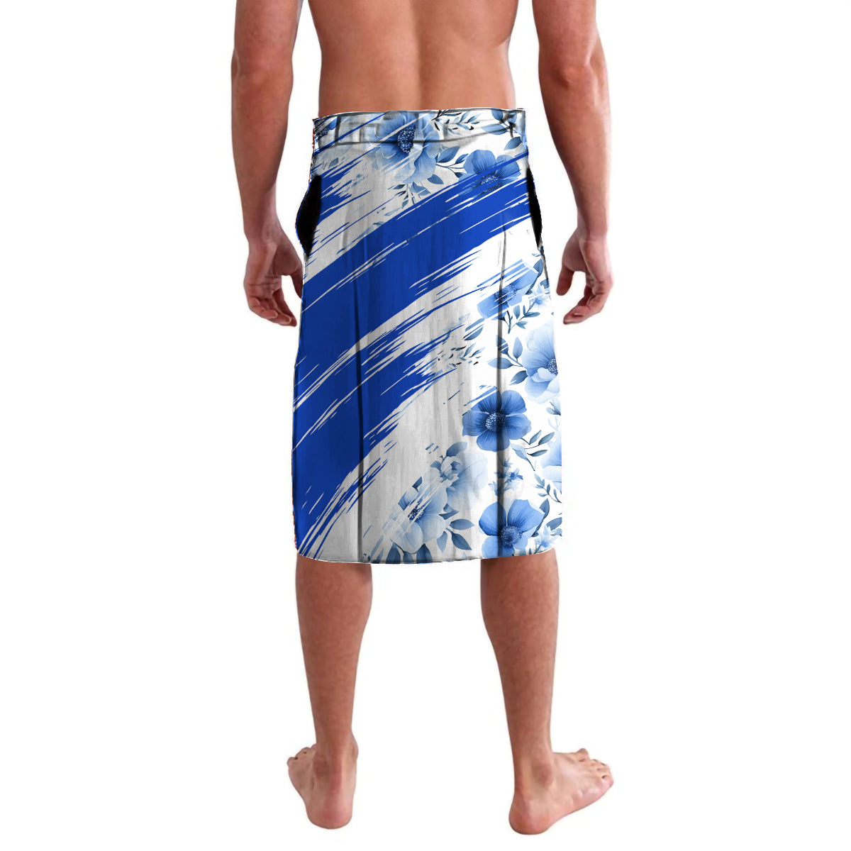 Israel Independence Day Lavalava Hoopoe Bird With Magen David - Wonder Print Shop