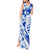 Israel Independence Day Tank Maxi Dress Hoopoe Bird With Magen David - Wonder Print Shop