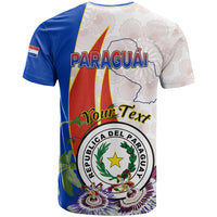 Paraguay Independence Day T Shirt Passion Flower Vintage Antique Naduti - Wonder Print Shop
