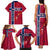 Norway Constitution Day Family Matching Tank Maxi Dress and Hawaiian Shirt Norge Folk Pattern Flag Style - Wonder Print Shop
