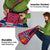 Norway Constitution Day Grocery Bag Norge Folk Pattern Flag Style