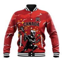 Custom Canada Lacrosse Baseball Jacket National Summer Sport