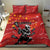 Canada Lacrosse Bedding Set National Summer Sport