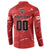 Custom Canada Lacrosse Button Sweatshirt National Summer Sport