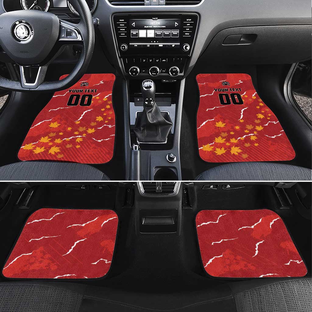 Canada Lacrosse Car Mats National Summer Sport