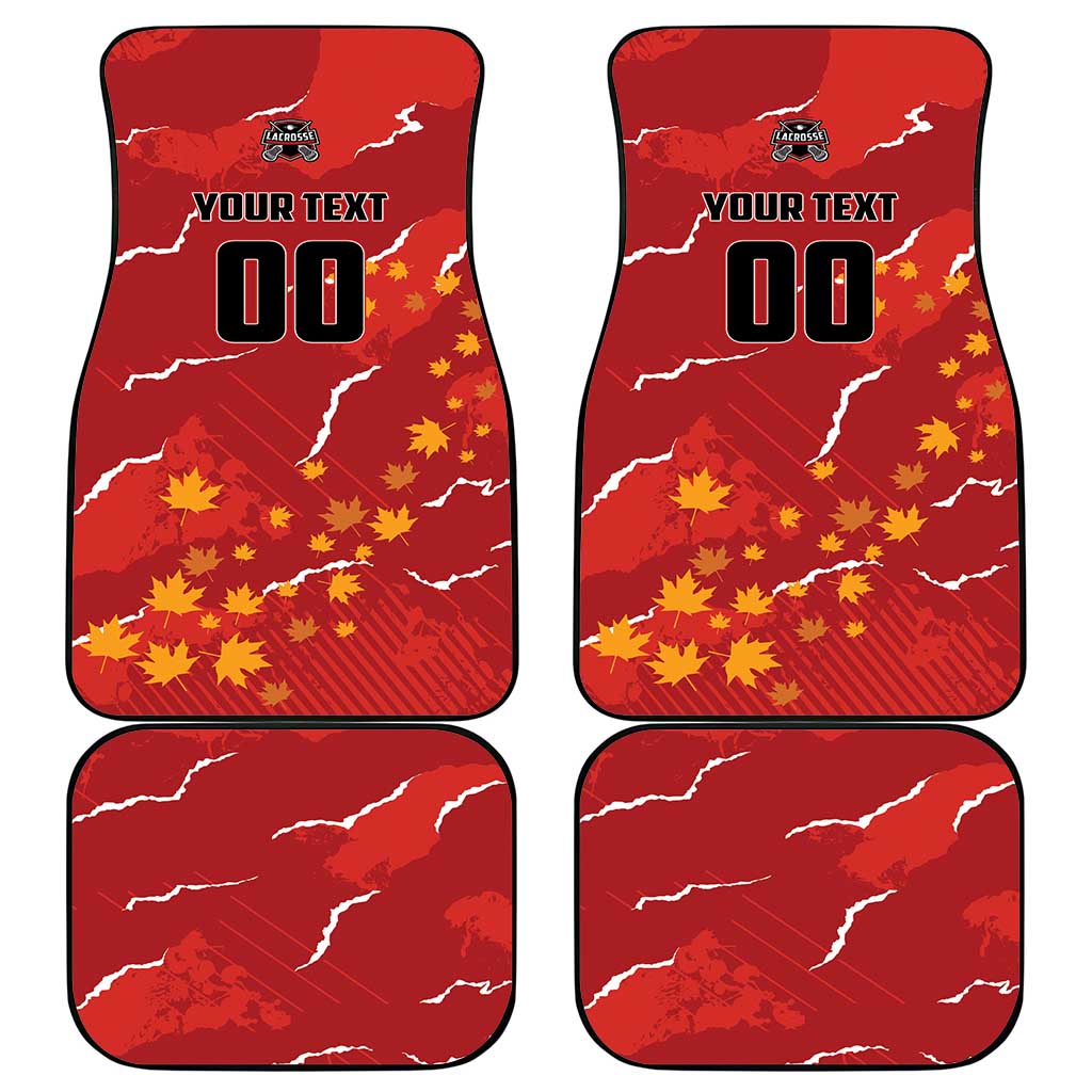 Canada Lacrosse Car Mats National Summer Sport