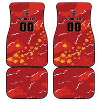 Canada Lacrosse Car Mats National Summer Sport