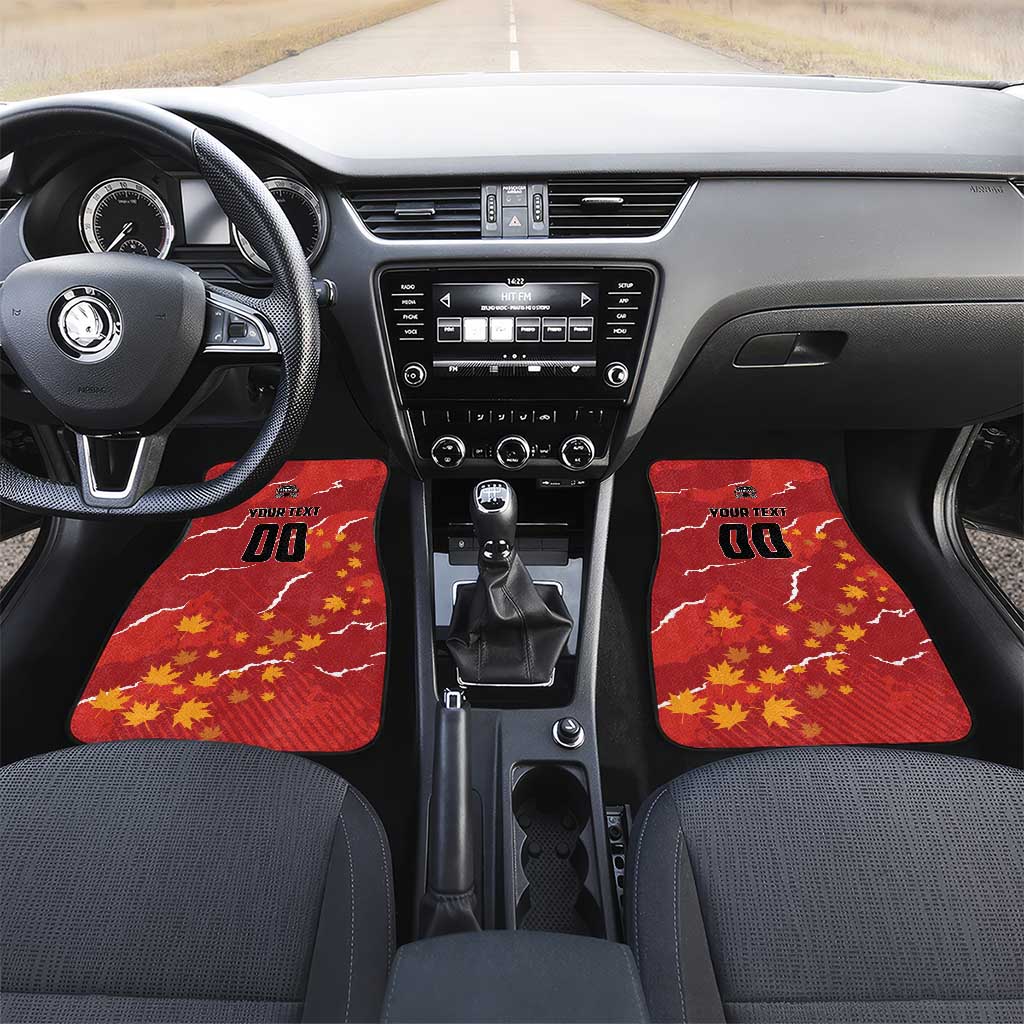 Canada Lacrosse Car Mats National Summer Sport