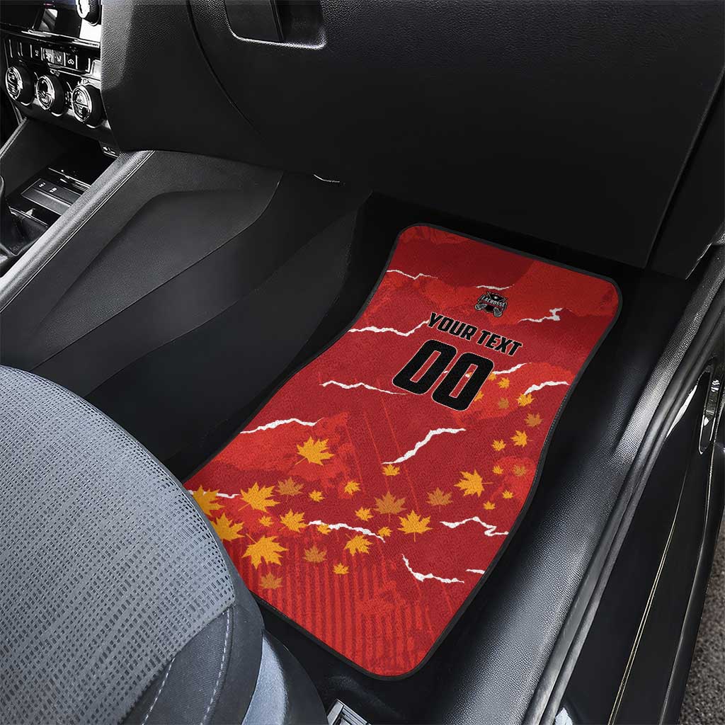 Canada Lacrosse Car Mats National Summer Sport