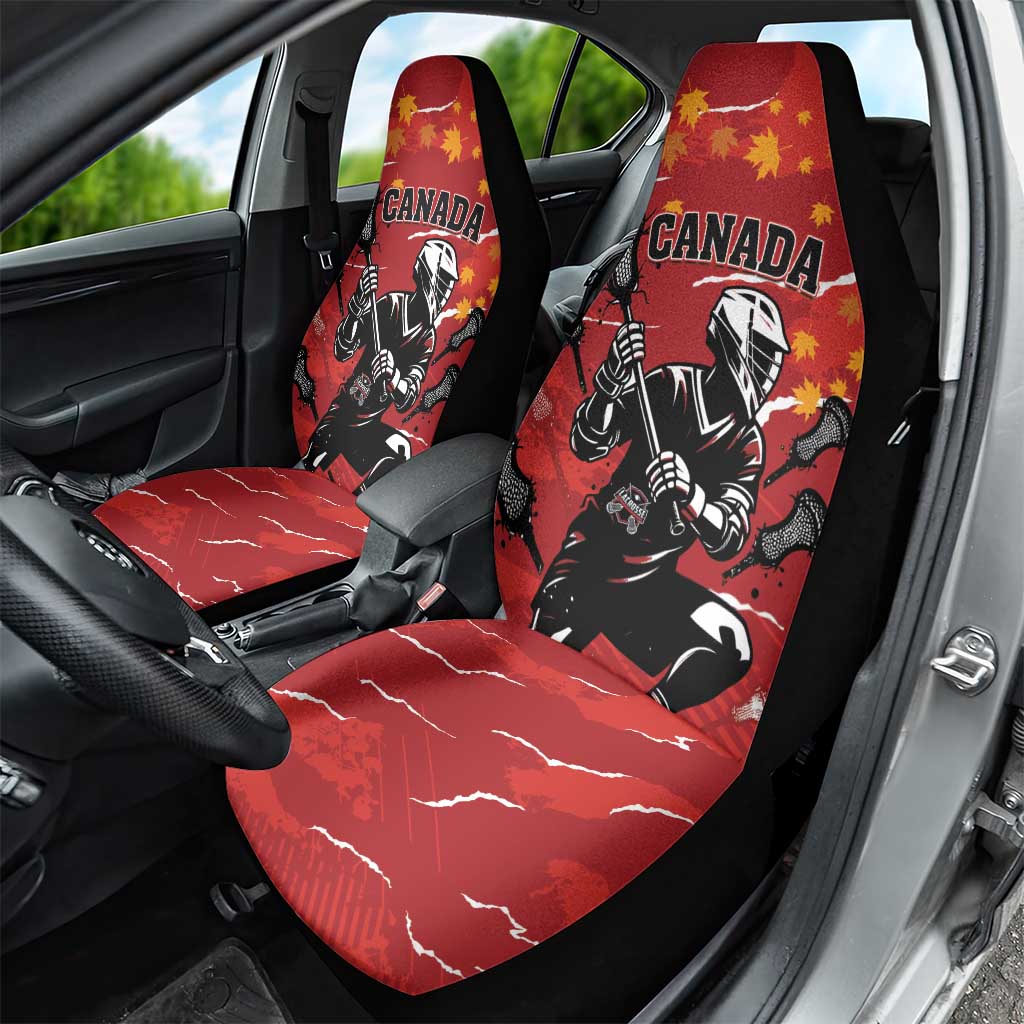 Canada Lacrosse Car Seat Cover National Summer Sport